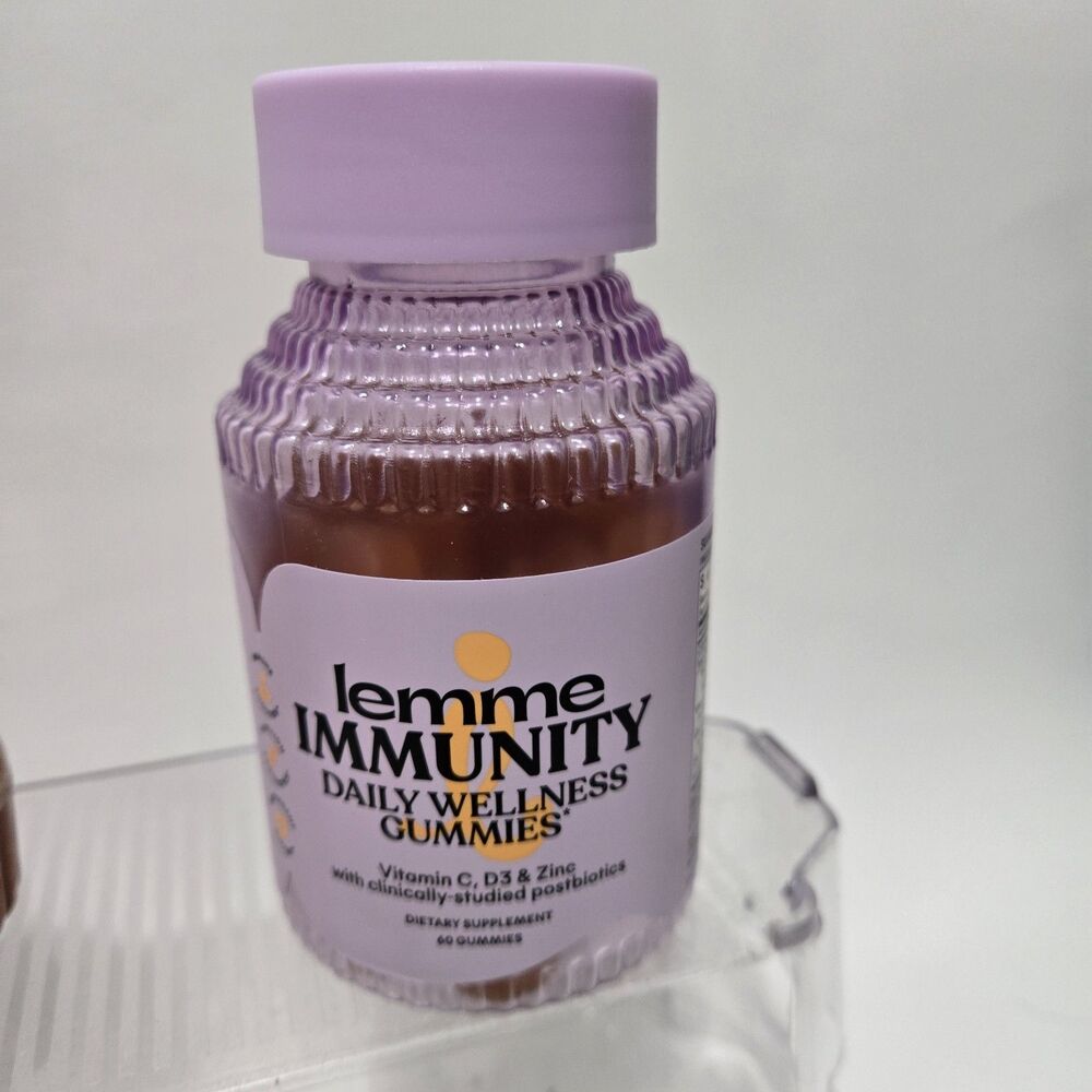 Lemme Immunity Daily Wellness Gummies - 60ct EXP 08/2027